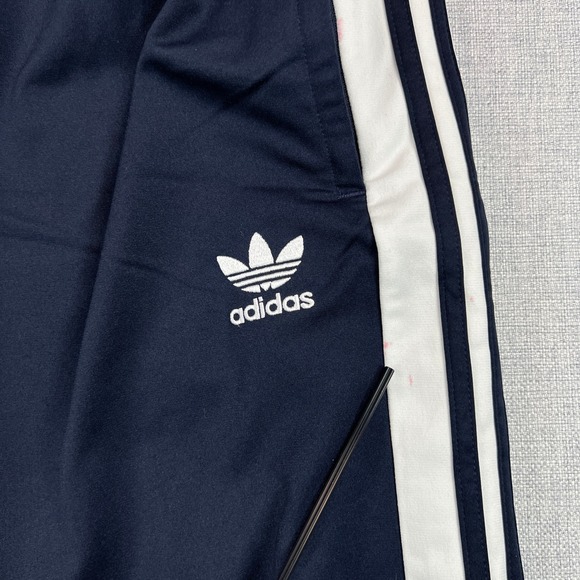 adidas Adibreak Tearaway Track Pants Men XL Navy Blue Snap Y2K Streetwear BR2238 - Picture 4 of 11